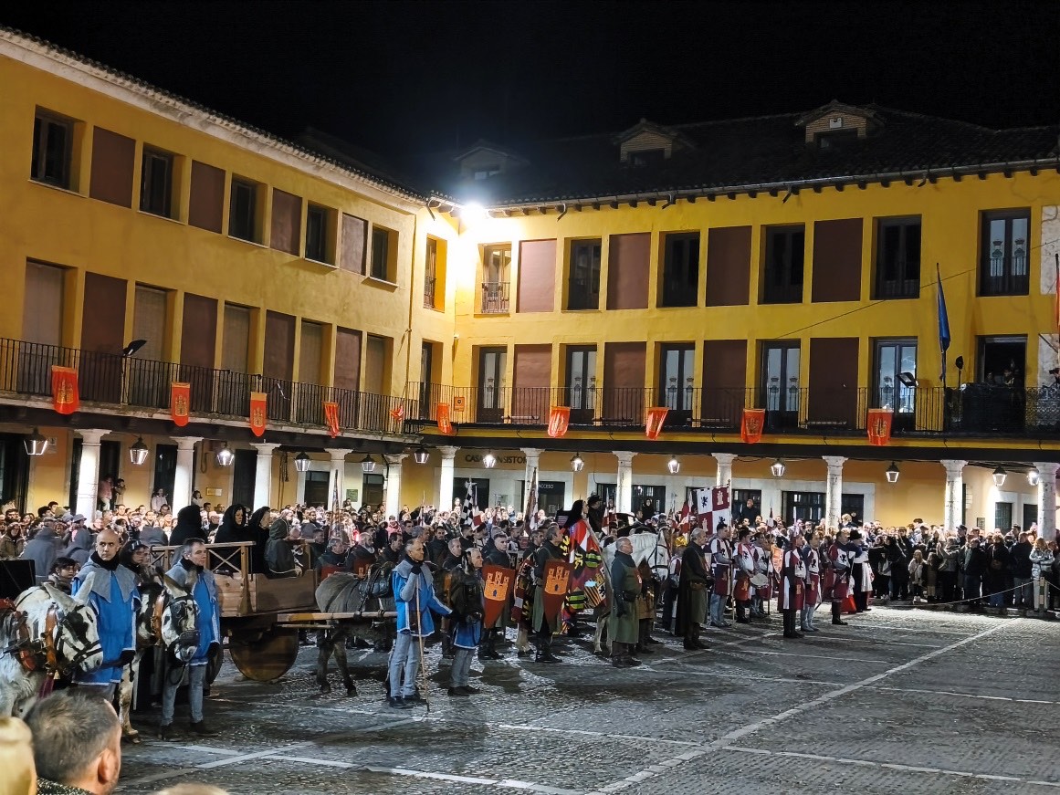 Cortejo de la Reina Juana en Tordesillas